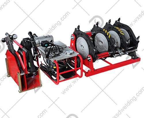 SDD250 Iwweldjar idrawliku tal-Fużjoni tal-Butt tal-Polietilene Għal Pajpijiet Hdpe